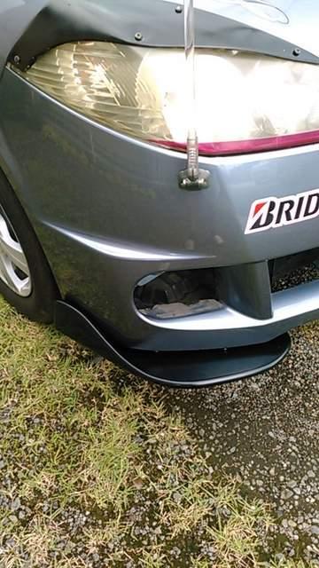 日産 ウイングロード 取付例あり 汎用リップスポイラー type3 < 自動車/バイク 日産 ウイングロード 取付例あり 汎用リップスポイラー type3 < 自動車/バイク