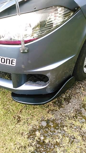 日産 ウイングロード 取付例あり 汎用リップスポイラー type3 < 自動車/バイク 日産 ウイングロード 取付例あり 汎用リップスポイラー type3 < 自動車/バイク