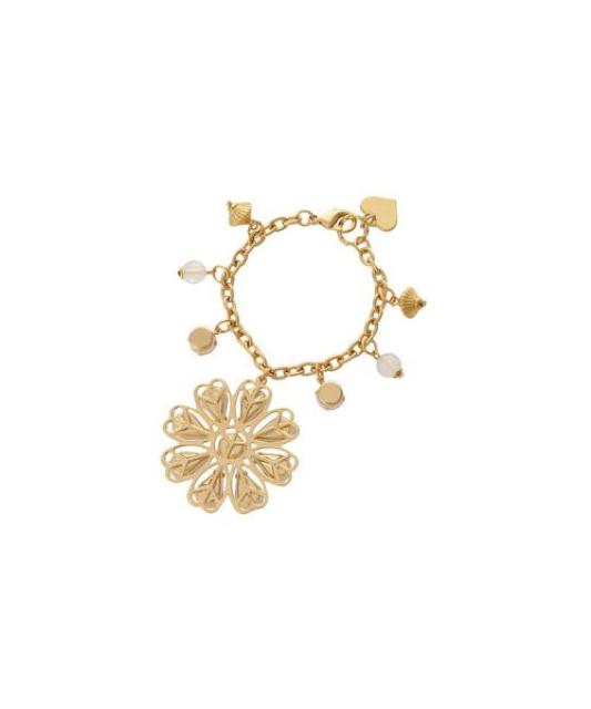 定価4,180円●Samanthaサマンサ ベガ●ビッグフラワーチャーム●黄色イエロー×ゴールド●花 ビジュー < ブランド  定価4,180円●Samanthaサマンサ ベガ●ビッグフラワーチャーム●黄色イエロー×ゴールド●花 ビジュー < ブランドの