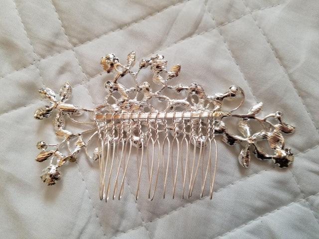 パールとラインストーンのヘアアクセサリー < 女性ファッション  パールとラインストーンのヘアアクセサリー < 女性ファッションの