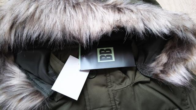 100★BB★フード取り外し可能★モッズ風中綿コート★送料無料 < キッズ/ベビー  100★BB★フード取り外し可能★モッズ風中綿コート★送料無料 < キッズ/ベビーの