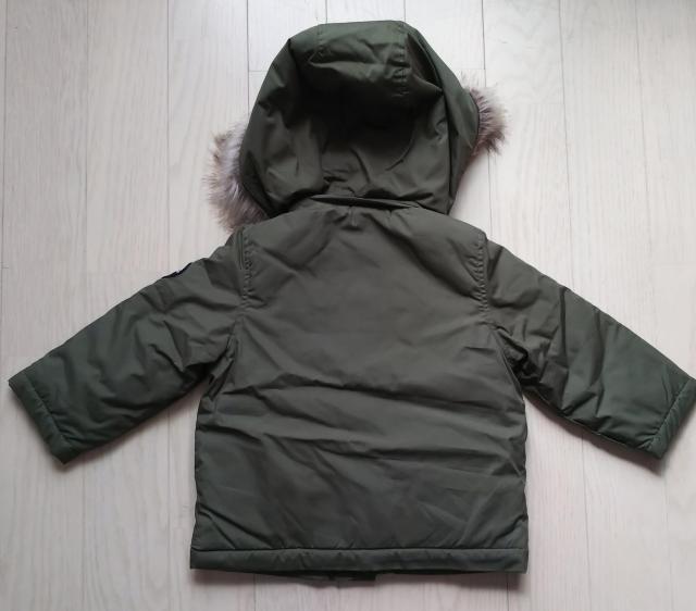 100★BB★フード取り外し可能★モッズ風中綿コート★送料無料 < キッズ/ベビー  100★BB★フード取り外し可能★モッズ風中綿コート★送料無料 < キッズ/ベビーの