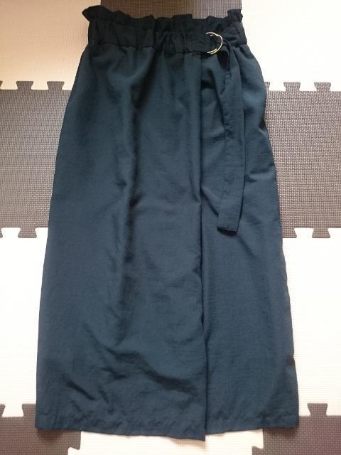 grove グローブ☆Iラインロングスカート★美シルエット☆ネイビー★ < ブランド  grove グローブ☆Iラインロングスカート★美シルエット☆ネイビー★ < ブランドの
