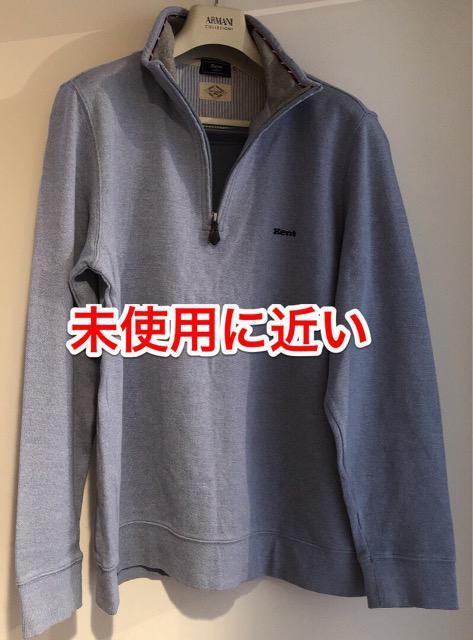 ★特価★KENT未使用に近いプルオーバー ジップネック楽ライトブルースカイブルー清楚大活躍オールシーズン必須アイテムロゴ < 男性ファッション  ★特価★KENT未使用に近いプルオーバー ジップネック楽ライトブルースカイブルー清楚大活躍オールシーズン必須アイテムロゴ  < 男性ファッションの