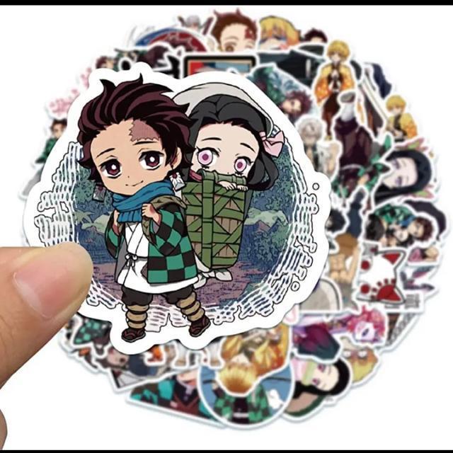 【新品未使用】 鬼滅の刃 ステッカー ギター 車 自転車 防水 ステッカーセット < 自動車/バイク 【新品未使用】 鬼滅の刃 ステッカー ギター 車 自転車 防水 ステッカーセット < 自動車/バイク