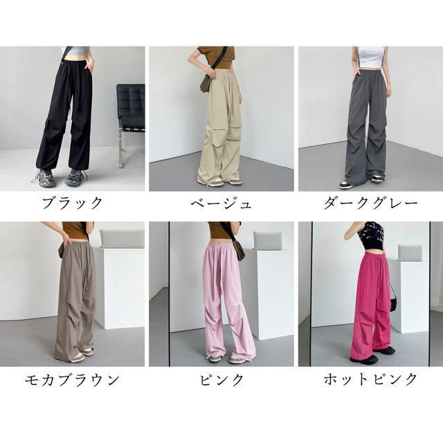 送料無料 新品 カーゴパンツ ストレートパンツ 定番韓国 < 女性ファッション  送料無料 新品 カーゴパンツ ストレートパンツ 定番韓国 < 女性ファッションの