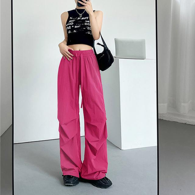 送料無料 新品 カーゴパンツ ストレートパンツ 定番韓国 < 女性ファッション  送料無料 新品 カーゴパンツ ストレートパンツ 定番韓国 < 女性ファッションの