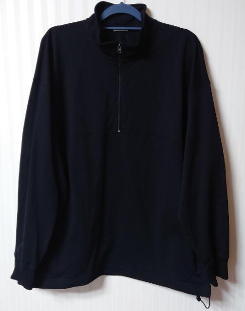 【MENS】GU★ヘビーウェイト オーバーサイズ ハーフジップ プルオーバーT(長袖) < ブランド  【MENS】GU★ヘビーウェイト オーバーサイズ ハーフジップ プルオーバーT(長袖)  < ブランドの