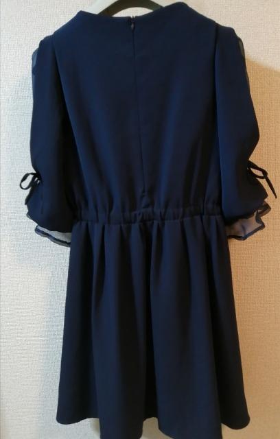 特価品薄★新品未使用ワンピースブルー上品体型カバーフォーマルデート大活躍 < 女性ファッション  特価品薄★新品未使用ワンピースブルー上品体型カバーフォーマルデート大活躍 < 女性ファッションの