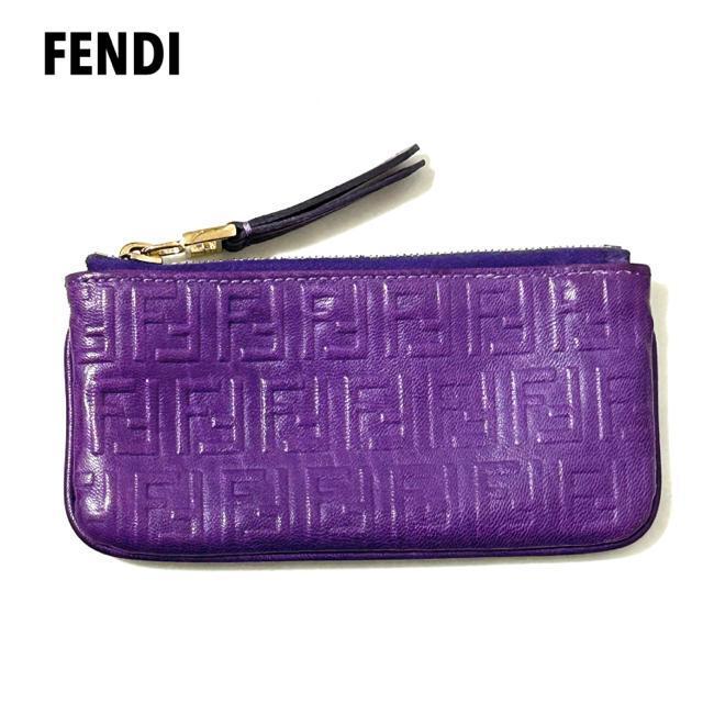 ���i FENDI �t�F���f�B �Y�b�J �G���{�X���H ���U�[ �R�C���P�[�X  �� �u�����h�� 