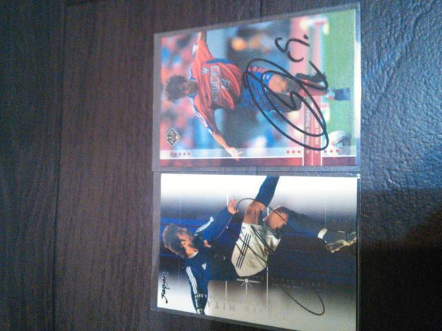 日本代表 三田光 直筆サインカード2枚セット < トレーディングカード  日本代表 三田光 直筆サインカード2枚セット  < トレーディングカードの