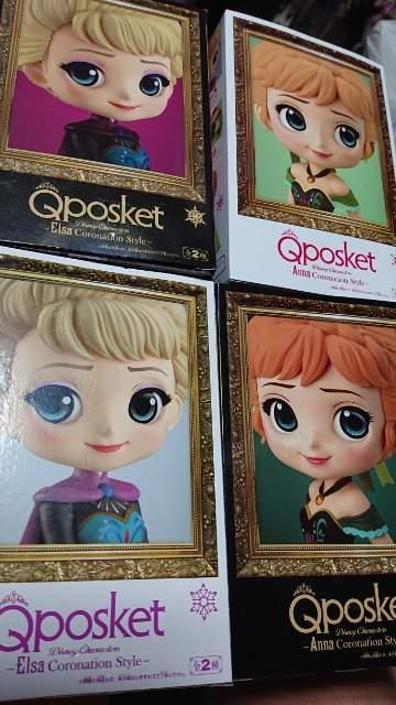 Qposket・ディズニー・アナ&エルサ・4種類セット < アニメ/コミック/キャラクター  Qposket・ディズニー・アナ&エルサ・4種類セット < アニメ/コミック/キャラクターの