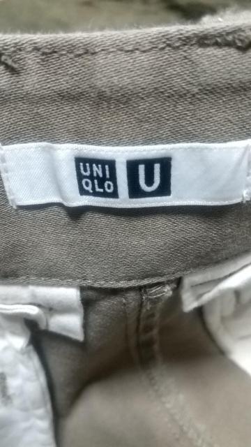 UNIQLO/W58/綿パン/茶系// < ブランド  UNIQLO/W58/綿パン/茶系// < ブランドの