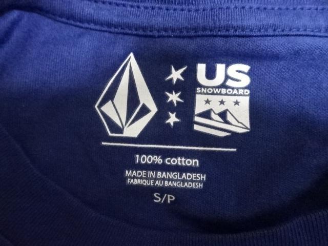 激レア ボルコム x TEAM USAスノーボード ロングT US Sサイズ 紺 < ブランド  激レア ボルコム x TEAM USAスノーボード ロングT US Sサイズ 紺 < ブランドの