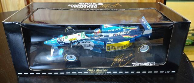 MINICHAMPS1/18BENETTONRENAULTB195EuropeGPM.schumacher   zr[ 