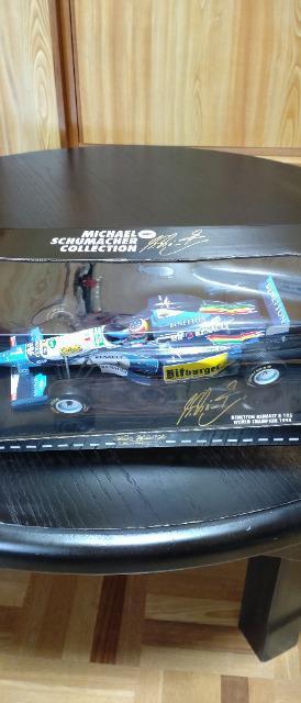 MINICHAMPS1/18BENETTONRENAULTB195EuropeGPM.schumacher  zr[ 