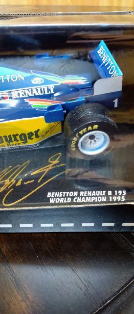 MINICHAMPS1/18BENETTONRENAULTB195EuropeGPM.schumacher  zr[ 