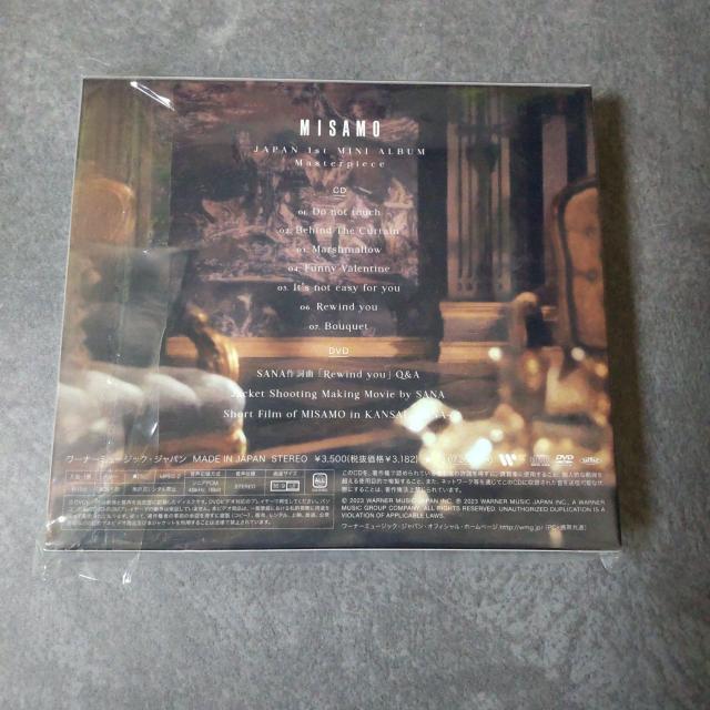 【DVDのみ】【MINA盤】&【豪華盤】MISAMO JAPAN 1st MINI ALBUM「Masterpiece」初回限定 < タレントグッズ  【DVDのみ】【MINA盤】&【豪華盤】MISAMO JAPAN 1st MINI ALBUM「Masterpiece」初回限定 < タレントグッズの