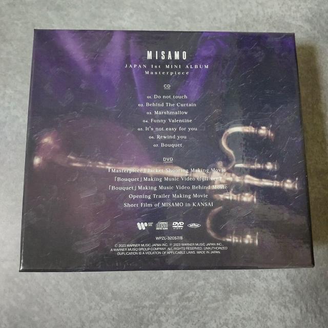 【DVDのみ】【MINA盤】&【豪華盤】MISAMO JAPAN 1st MINI ALBUM「Masterpiece」初回限定 < タレントグッズ  【DVDのみ】【MINA盤】&【豪華盤】MISAMO JAPAN 1st MINI ALBUM「Masterpiece」初回限定 < タレントグッズの