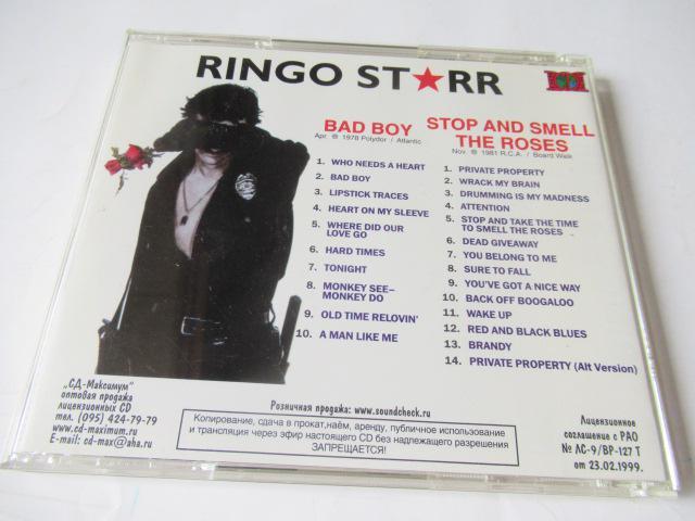 リンゴ・スター CD「 Bad Boy / Stop And Smell The Roses 」 < CD/DVD/ビデオ  リンゴ・スター CD「 Bad Boy / Stop And Smell The Roses 」 < CD/DVD/ビデオの