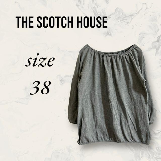 ザスコッチハウス カットソー 七分丈 レディース チュニック グレー 無地 < 女性ファッション ザスコッチハウス カットソー 七分丈 レディース チュニック グレー 無地 < 女性ファッションの