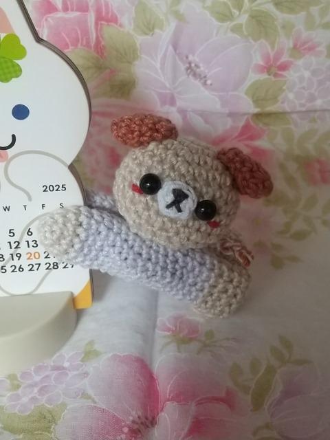 いぬちゃん編みぐるみバサミ(薄紫) < ペット/手芸/園芸  いぬちゃん編みぐるみバサミ(薄紫) < ペット/手芸/園芸の