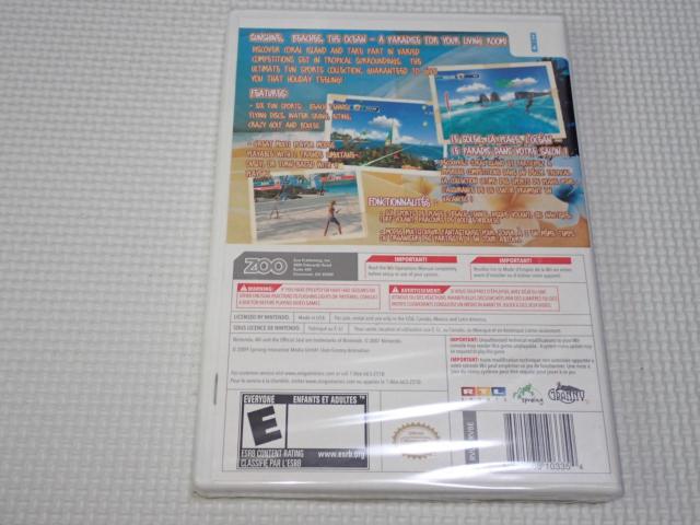 Wii★BEACH FUN Summer Challenge 海外版 北米版★新品未開封 < ゲーム本体/ソフト  Wii★BEACH FUN Summer Challenge 海外版 北米版★新品未開封 < ゲーム本体/ソフトの