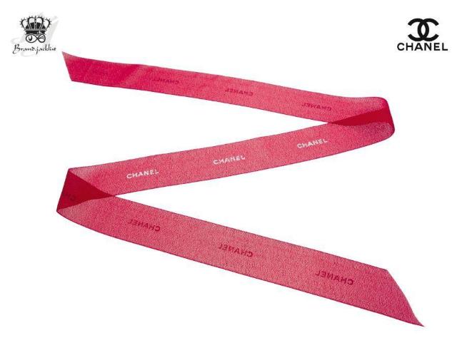 シャネル ラッピング ワイドリボン 2022 ホリデー限定 シフォン生地 130×4.6cm レッド CHANEL【正規品】 < ブランド  シャネル ラッピング ワイドリボン 2022 ホリデー限定 シフォン生地 130×4.6cm レッド CHANEL【正規品】  < ブランドの