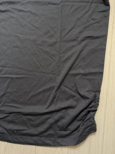 LL★GLISSE★裾シャーリング半袖Tシャツ★新品★送料無料 < 女性ファッション LL★GLISSE★裾シャーリング半袖Tシャツ★新品★送料無料 < 女性ファッションの