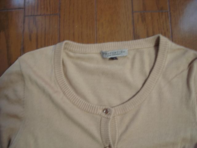 ★プロポーションボディドレッシング 羊毛カシミヤカーディガン★超激安!アンサンブルにも < ブランド ★プロポーションボディドレッシング 羊毛カシミヤカーディガン★超激安!アンサンブルにも < ブランドの