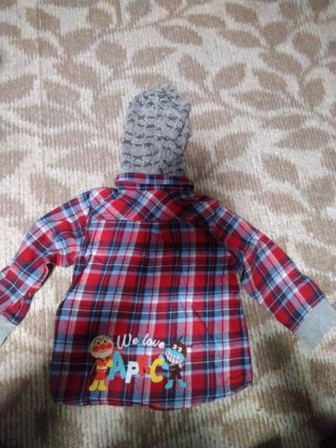 子供服 アンパンマンコレクション パーカー付きシャツ 100cm < キッズ/ベビー 子供服 アンパンマンコレクション パーカー付きシャツ 100cm < キッズ/ベビーの