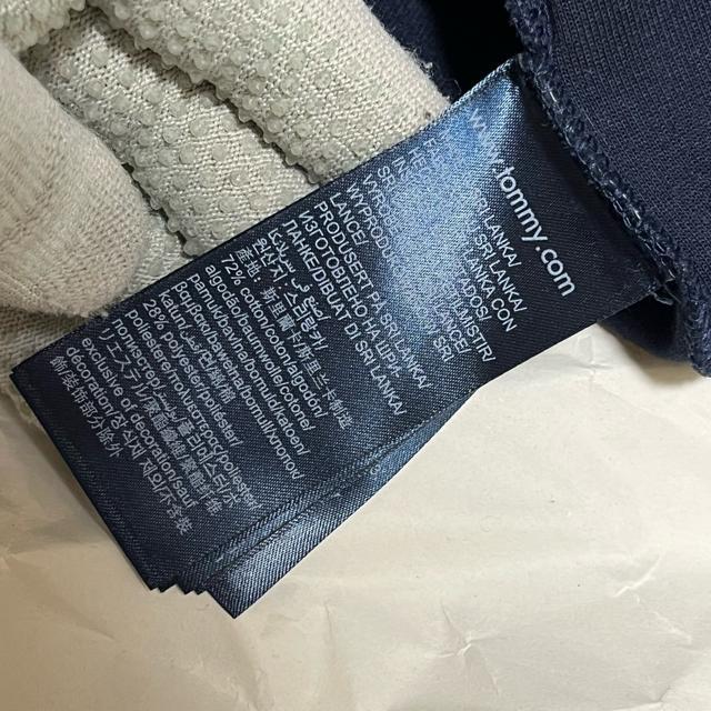 TOMMY HILFIGER �N���[�l�b�N ���� �g���[�i�[ �t���b�O�J���[ M �g�~�[�q���t�B�K�[ ���S�h�J �X�E�F�b�g �� �u�����h�� 