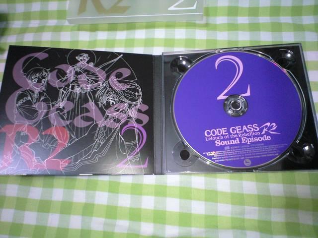 コードギアス 反逆のルルーシュR2 Sound Episode2 美品 < CD/DVD/ビデオ  コードギアス 反逆のルルーシュR2 Sound Episode2 美品 < CD/DVD/ビデオの