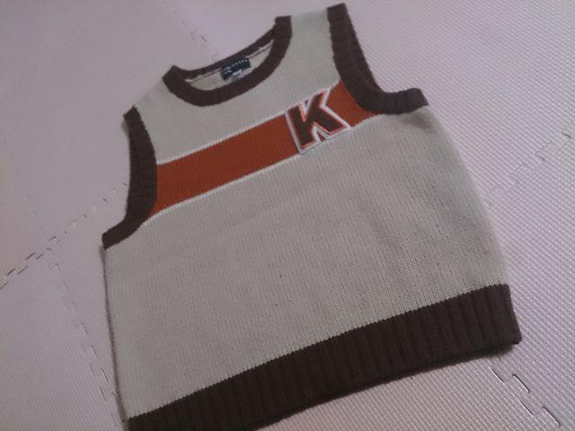 130 KUMIKYOKU ニットベスト 超美品 < キッズ/ベビー 130 KUMIKYOKU ニットベスト 超美品 < キッズ/ベビーの