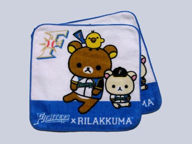 ☆【日本ハムファイターズ】×コリラックマ ハンドタオル2枚組 < レジャー/スポーツ  ☆【日本ハムファイターズ】×コリラックマ ハンドタオル2枚組  < レジャー/スポーツの