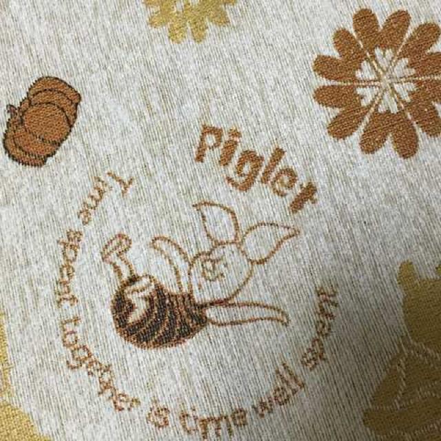 ディズニー・くまのプーさん&ピグレット秋柄クッションカバー < インテリア/ライフ  ディズニー・くまのプーさん&ピグレット秋柄クッションカバー < インテリア/ライフの