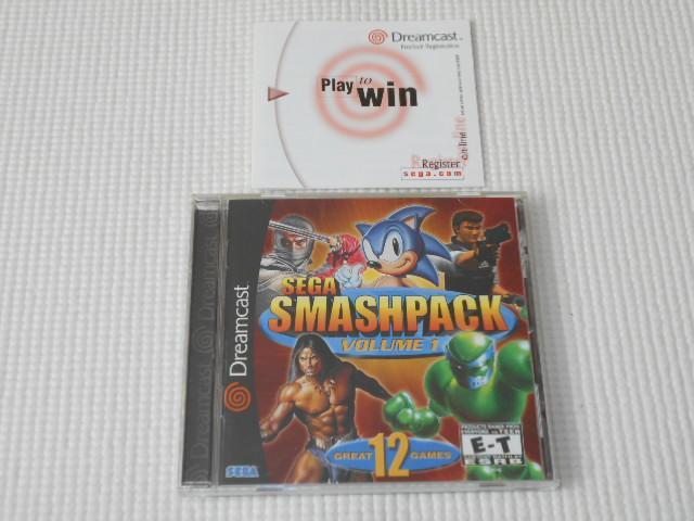 DC★SEGA SMASHPACK VOLUME 1 海外版 < ゲーム本体/ソフト DC★SEGA SMASHPACK VOLUME 1 海外版 < ゲーム本体/ソフトの