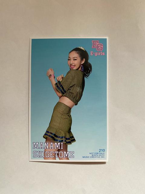 E-girls☆重留真波トレカ(^∇^) < タレントグッズ  E-girls☆重留真波トレカ(^∇^)  < タレントグッズの