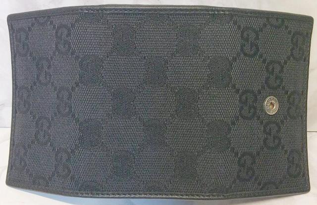 中古 グッチ GUCCI キーケース 黒 6連フック キャンバス key case black < ブランド  中古 グッチ GUCCI キーケース 黒 6連フック キャンバス key case black < ブランドの