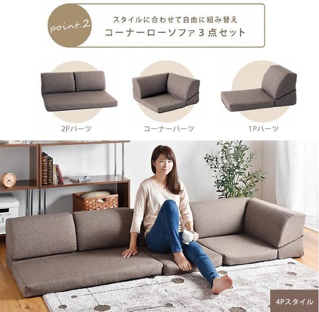 ���[�\�t�@�[ �O���[�W���@3�_�Z�b�g �Y���h�~�e�[�v�t 3�l�|�� 2�l�|�� �R�[�i�[ �\�t�@�[�Z�b�g�R���p�N�g �� �C���e���A/���C�t�� 