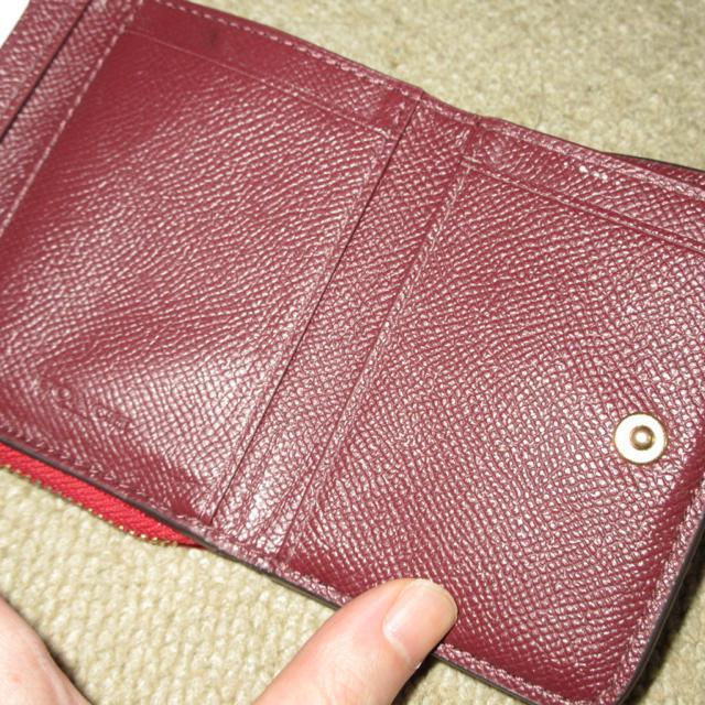 coach*ミニ折り畳み財布f37968(ワインレッド系) < ブランド  coach*ミニ折り畳み財布f37968(ワインレッド系) < ブランドの