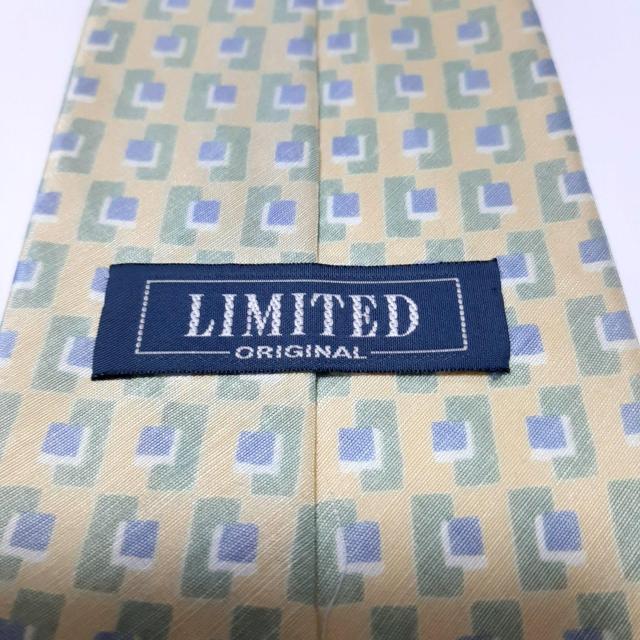 美品  LIMITED  ネクタイ 黄色 柄 570 < 男性ファッション  美品  LIMITED  ネクタイ 黄色 柄 570 < 男性ファッションの
