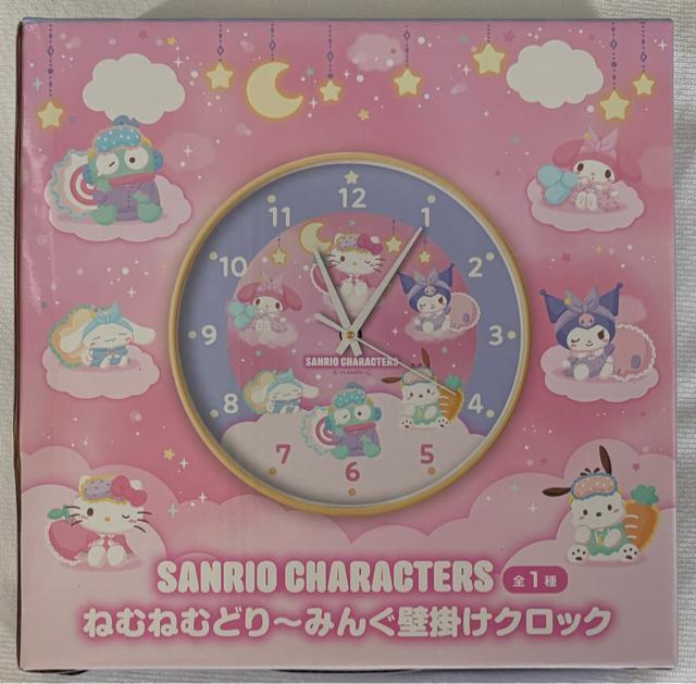 サンリオキャラクターズ ねむねむどりーみんぐ 壁掛けクロック < インテリア/ライフ サンリオキャラクターズ ねむねむどりーみんぐ 壁掛けクロック < インテリア/ライフの