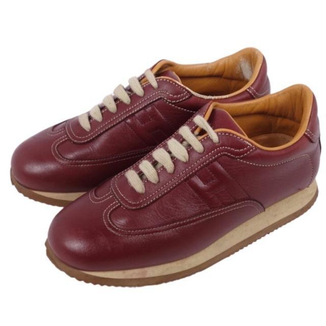 本物正規品☆エルメスHロゴクイックレザースニーカー < ブランド  本物正規品☆エルメスHロゴクイックレザースニーカー  < ブランドの