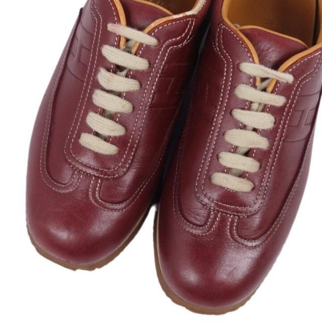 本物正規品☆エルメスHロゴクイックレザースニーカー < ブランド  本物正規品☆エルメスHロゴクイックレザースニーカー < ブランドの