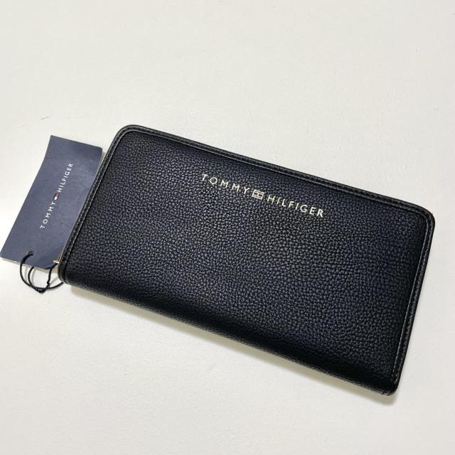 トミーヒルフィガー 長財布 ウォレット ラウンドファスナー レディース ブラック < ブランド トミーヒルフィガー 長財布 ウォレット ラウンドファスナー レディース ブラック < ブランドの