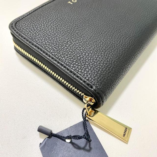 トミーヒルフィガー 長財布 ウォレット ラウンドファスナー レディース ブラック < ブランド トミーヒルフィガー 長財布 ウォレット ラウンドファスナー レディース ブラック < ブランドの