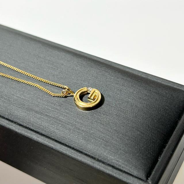 未使用品 GIVENCHY ジバンシィ Gロゴ ネックレス ペンダント ラインストーン ゴールド レディース < ブランド 未使用品 GIVENCHY ジバンシィ Gロゴ ネックレス ペンダント ラインストーン ゴールド レディース < ブランドの