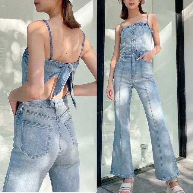 GYDA★バックリボンデニムロンパース★ < ブランド GYDA★バックリボンデニムロンパース★ < ブランドの