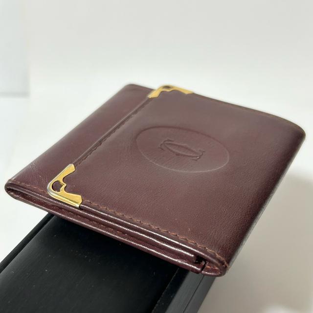 Cartier カルティエ マストライン レザー コインケース コインパース 小銭入れ ボルドー < ブランド Cartier カルティエ マストライン レザー コインケース コインパース 小銭入れ ボルドー < ブランドの